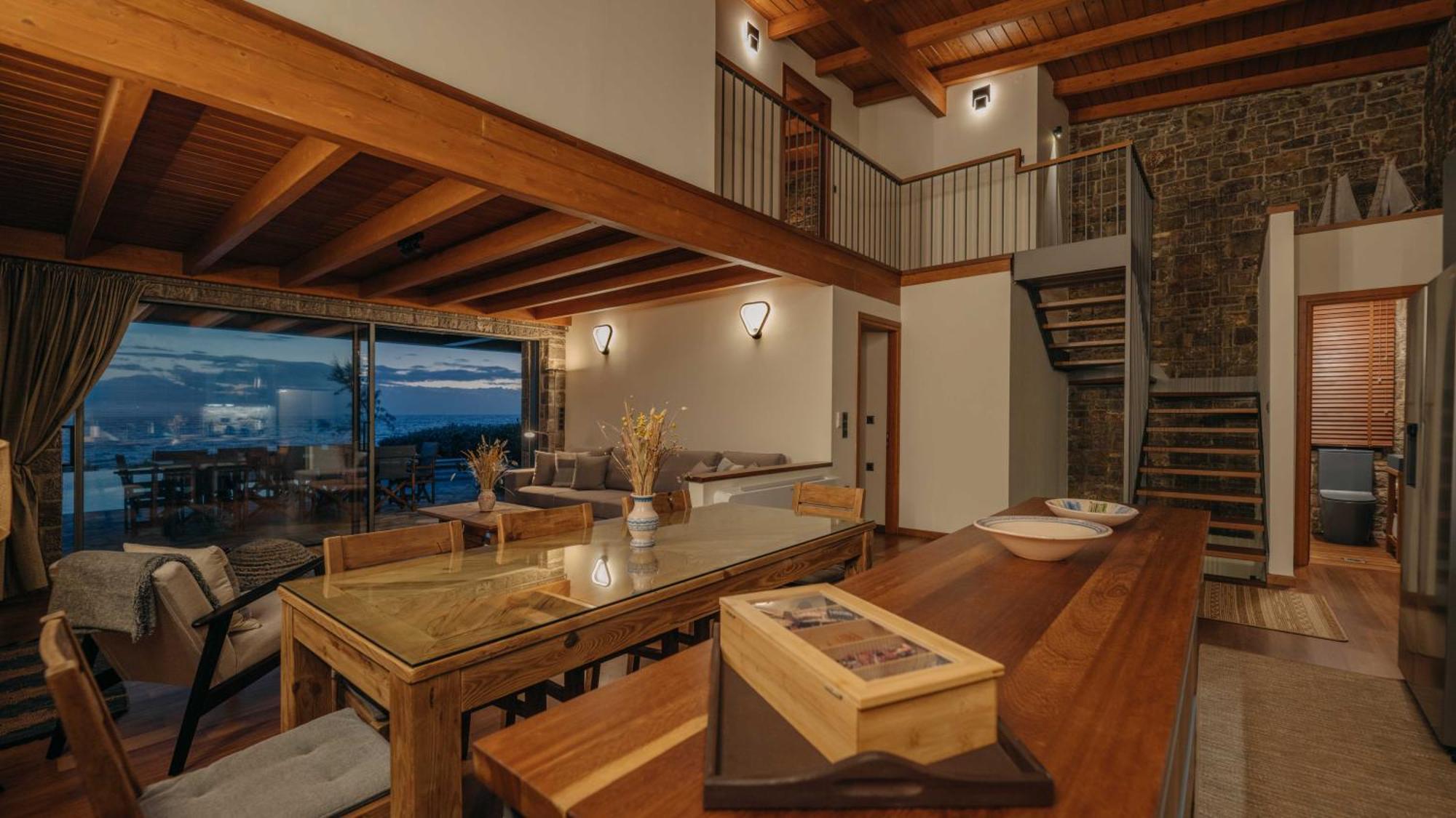 Real Life Homes Luxurious Seafront Villas Each With Their Own Private Pools Korakochori Экстерьер фото